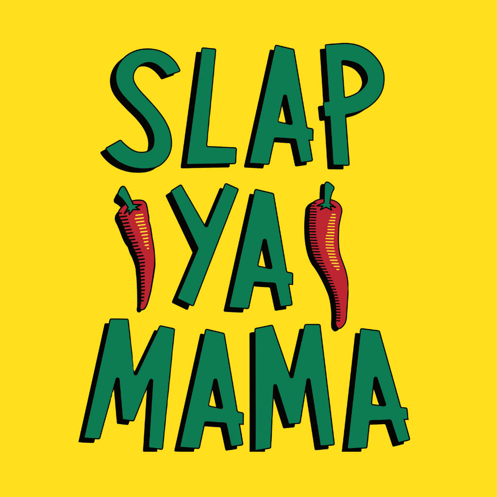 Slap Ya Mama Fueled by Hot Sauce Tee XXL / Black